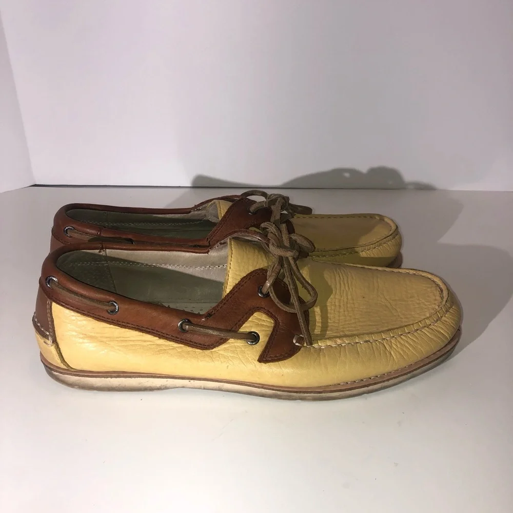 Johnston and Murphy Mayfield boat mens size 10.5 shoes‎
